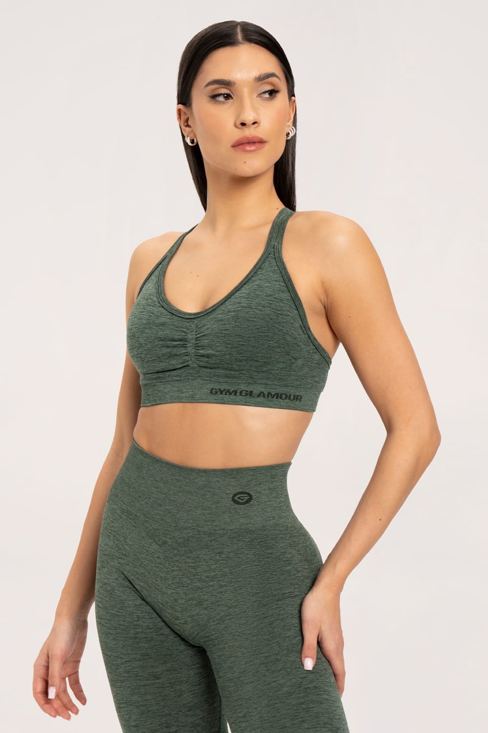 Seamless grudnjak green