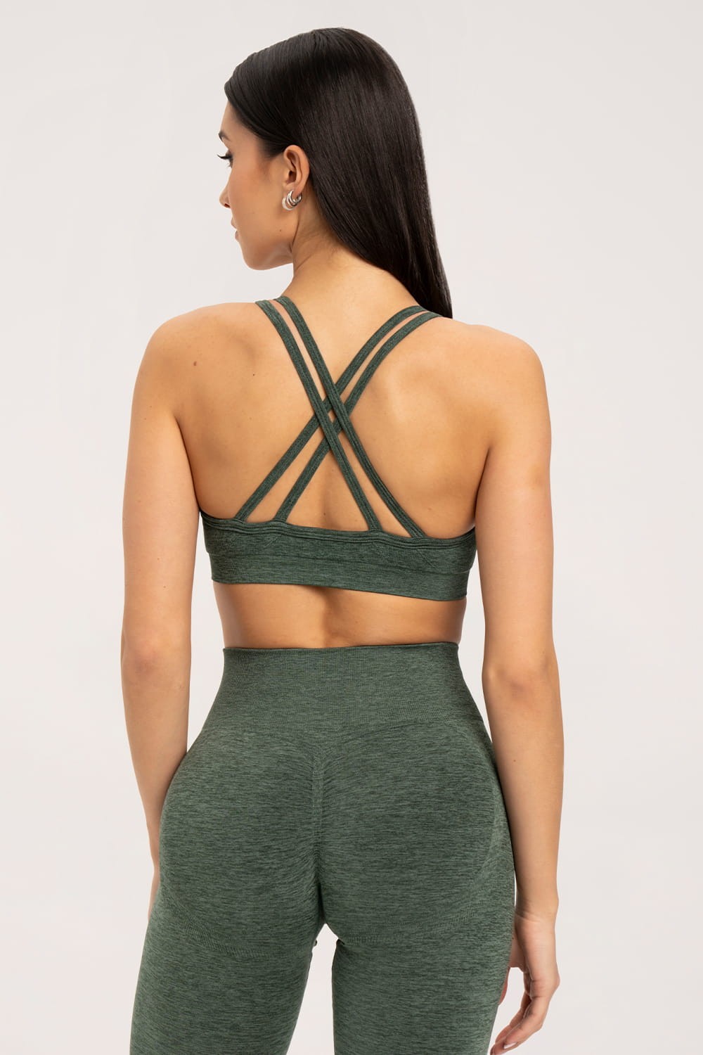 Seamless grudnjak green