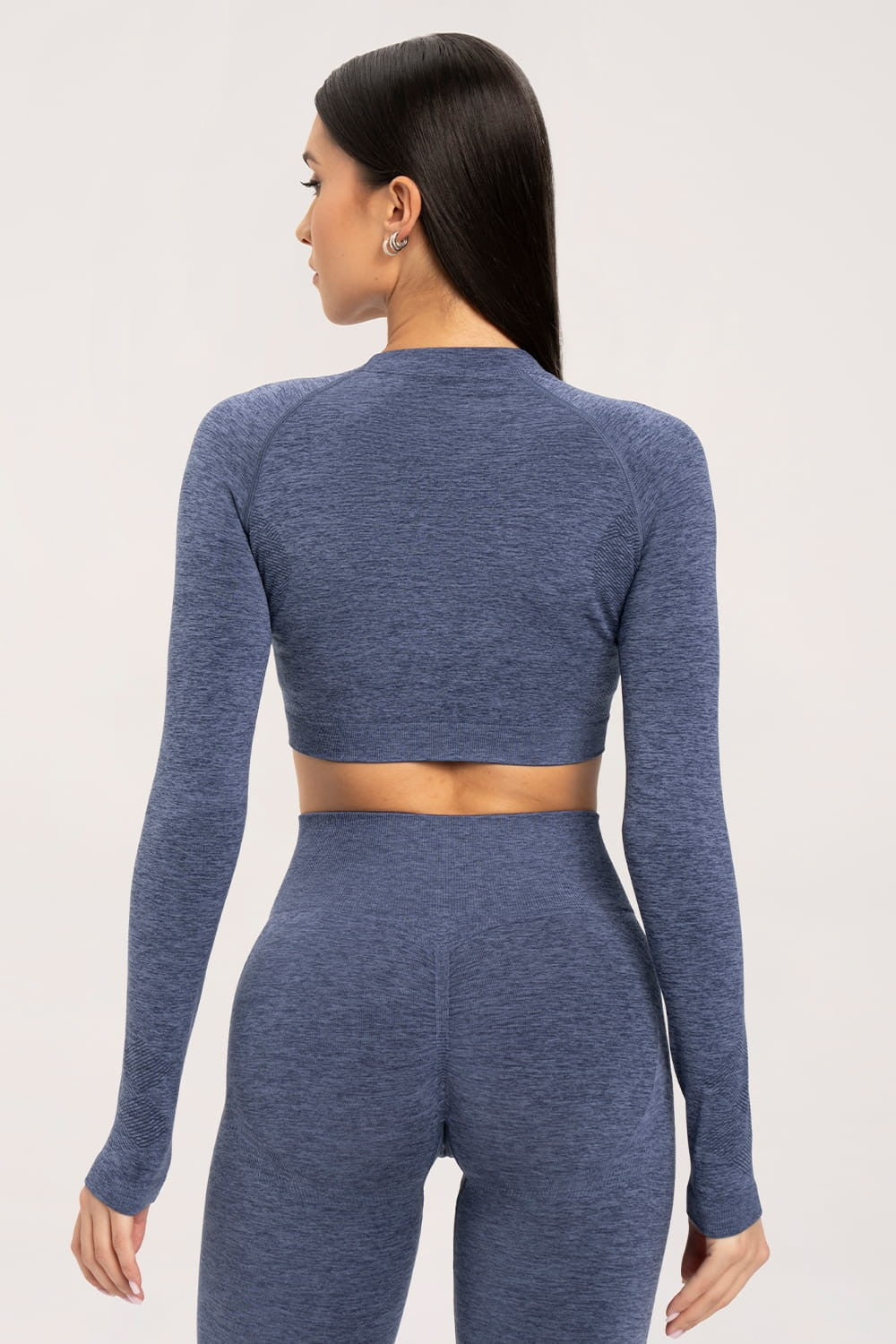 Longsleeve seamless dark blue