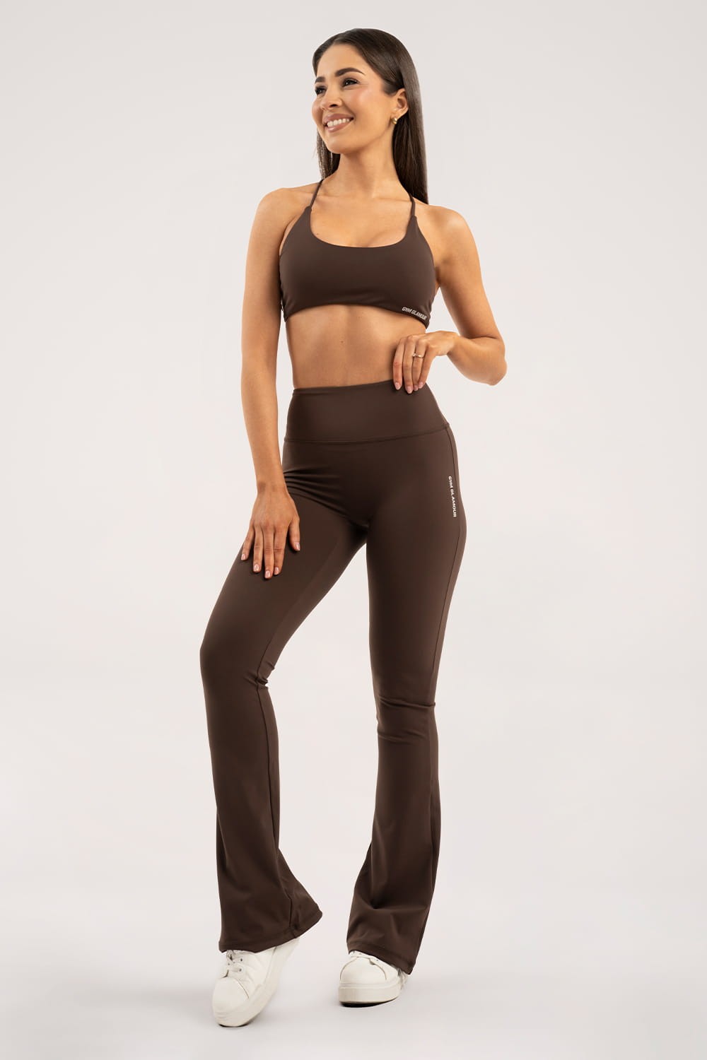 Sportske zvonaste tajice chocolate