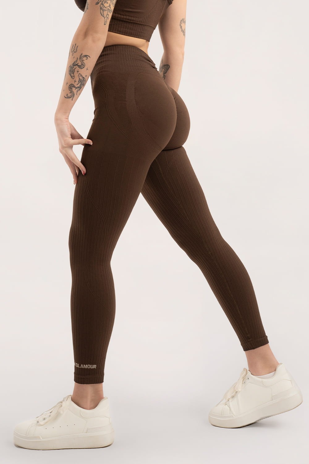 Tajice deep push up 2.0 dark chocolate