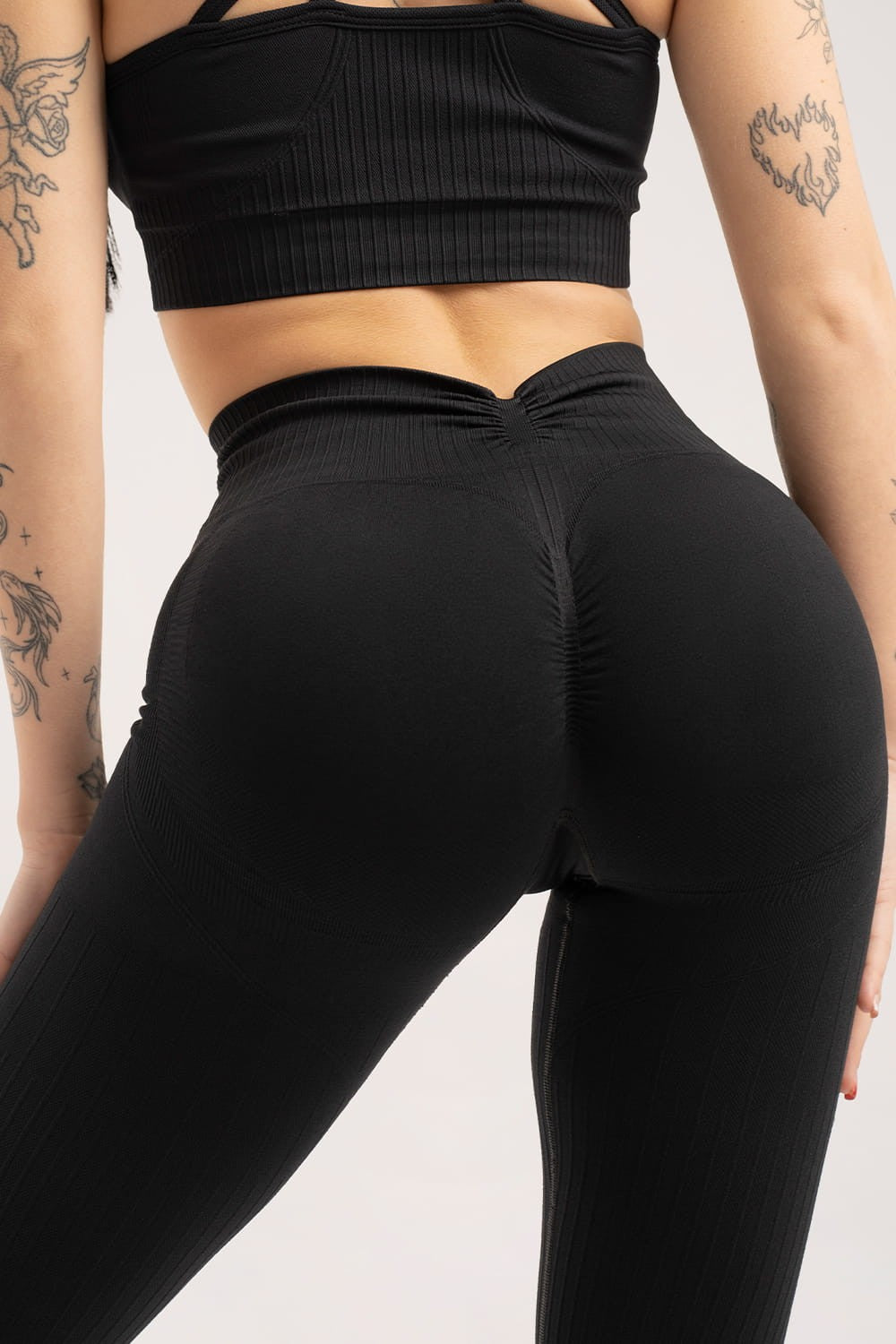 Tajice deep push up 2.0 black