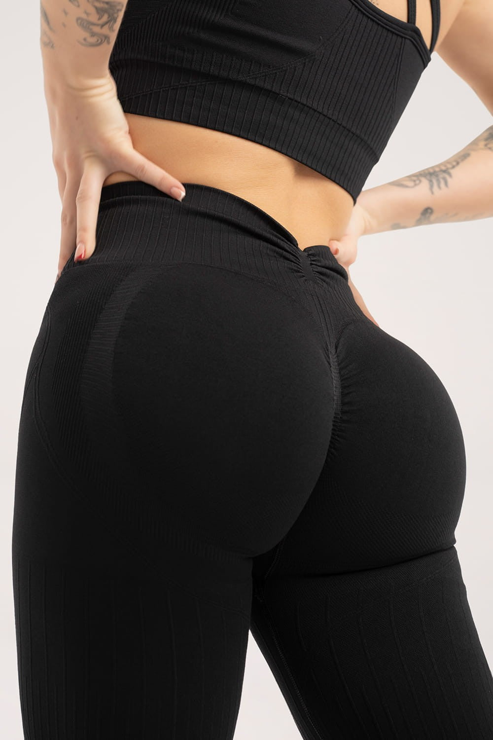 Tajice deep push up 2.0 black