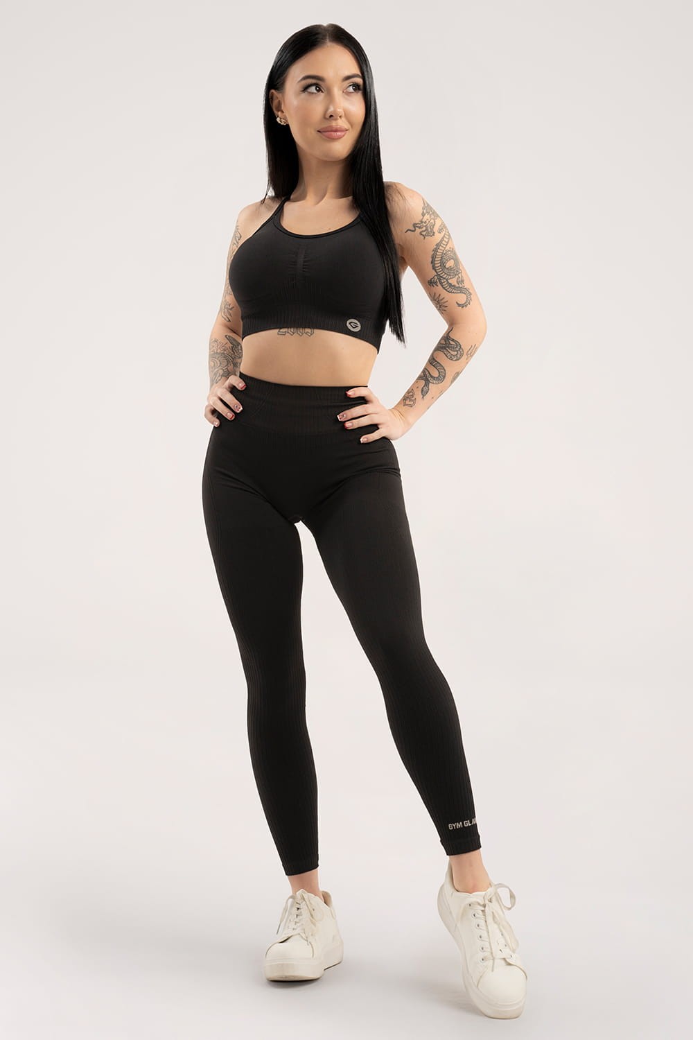 Tajice deep push up 2.0 black