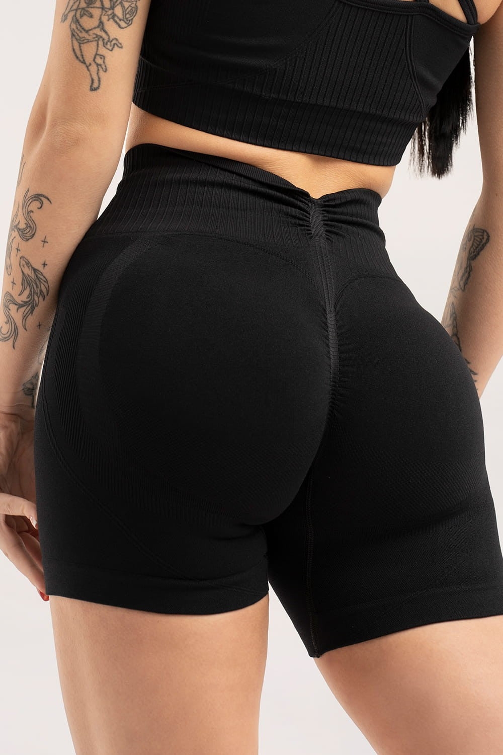Kratke hlačice deep push up 2.0 black