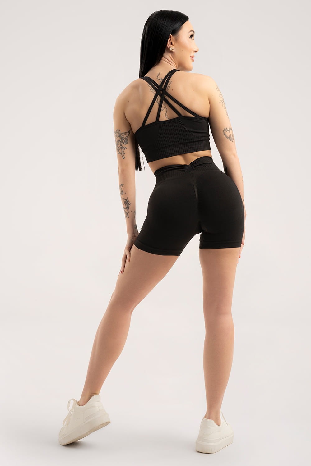 Kratke hlačice deep push up 2.0 black