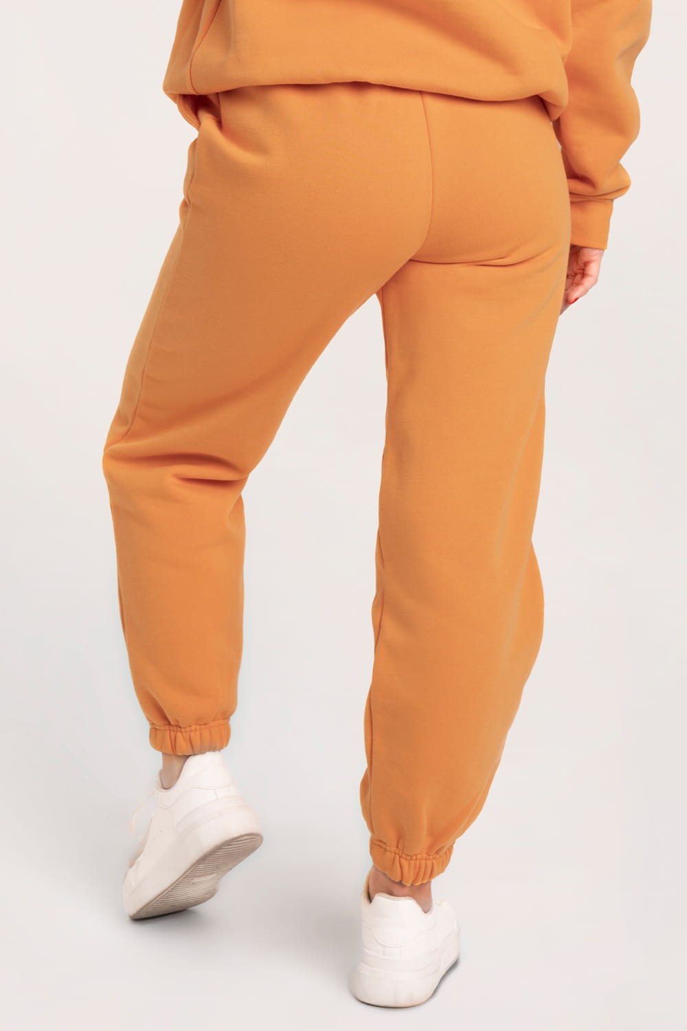 Hlače trenirke tangerine