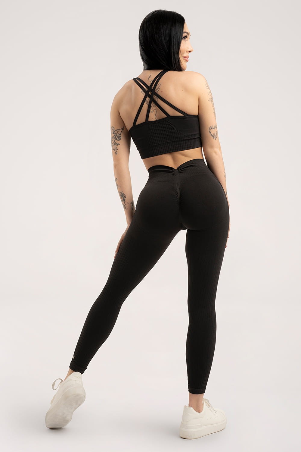 Tajice deep push up 2.0 black