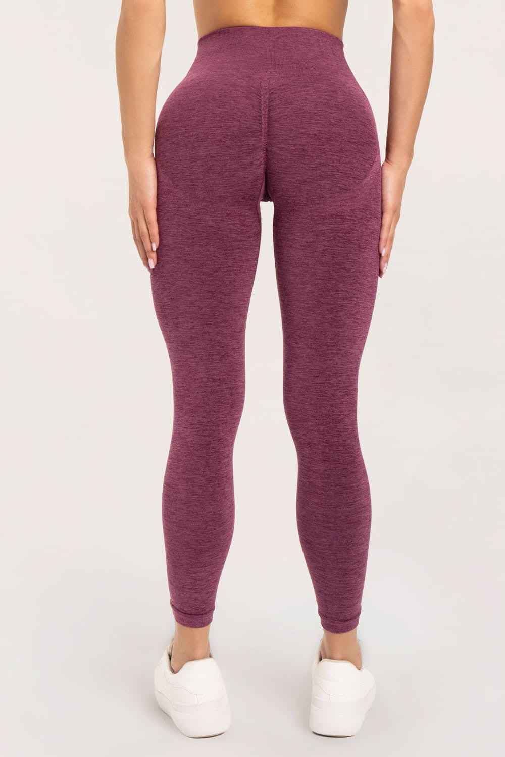 Tajice seamless push up cherry