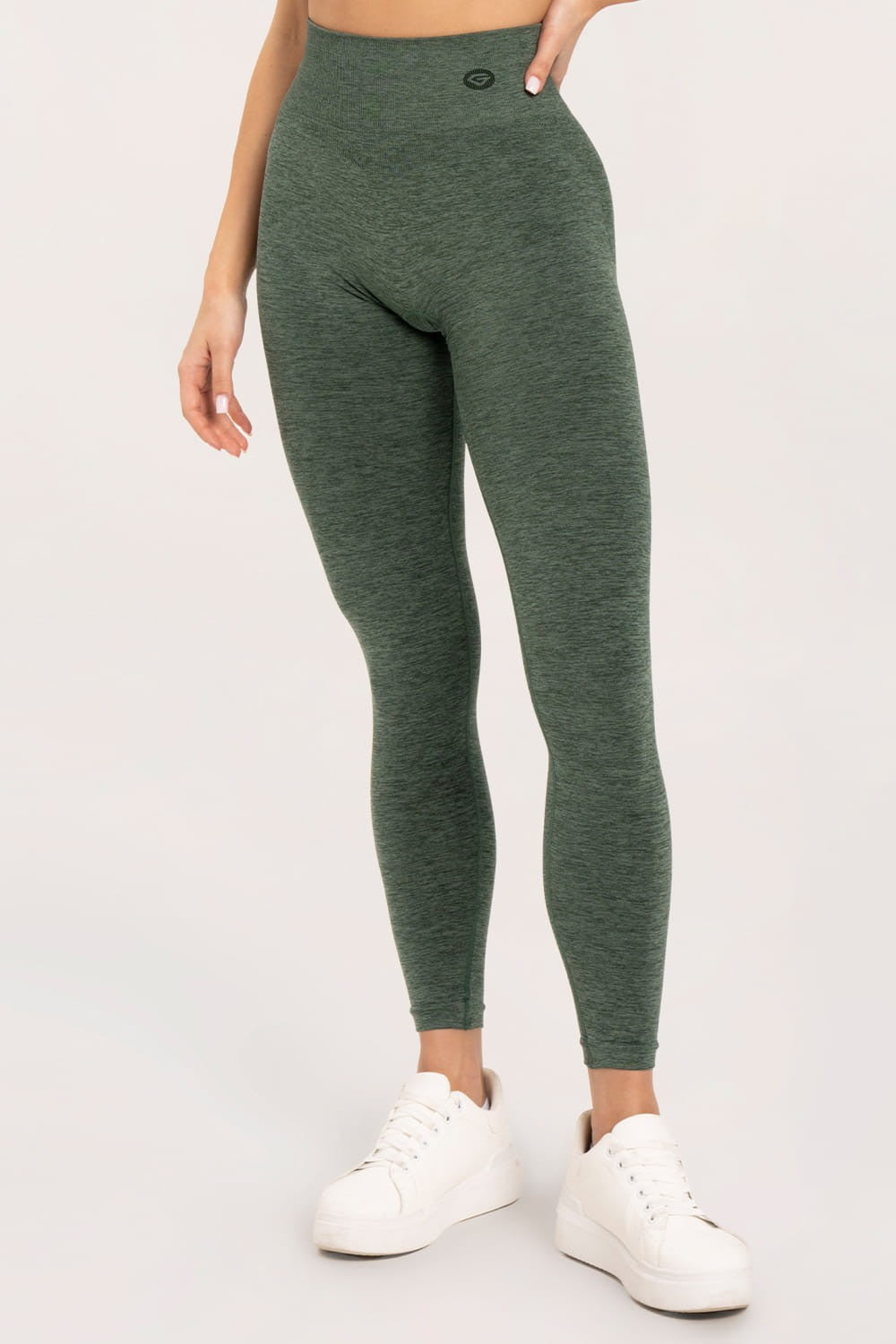 Tajice seamless push up green