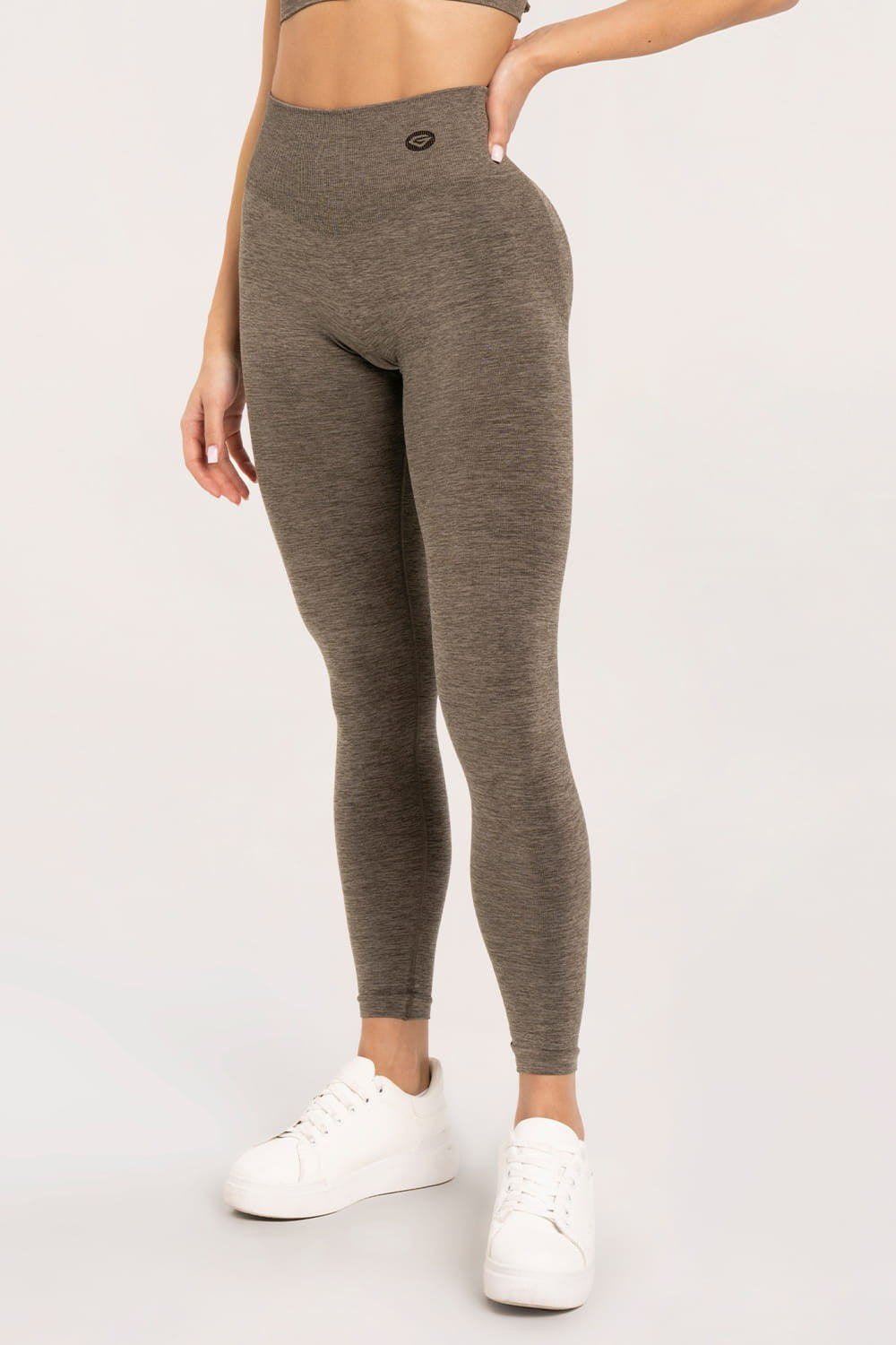 Tajice seamless push up espresso