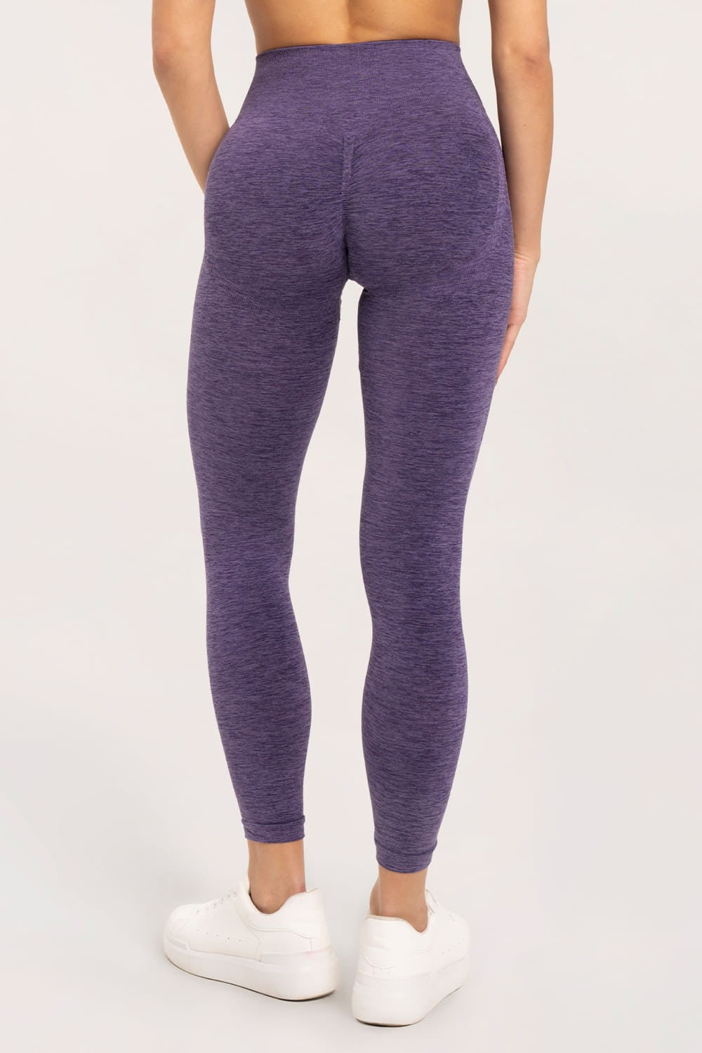 Tajice seamless push up plum