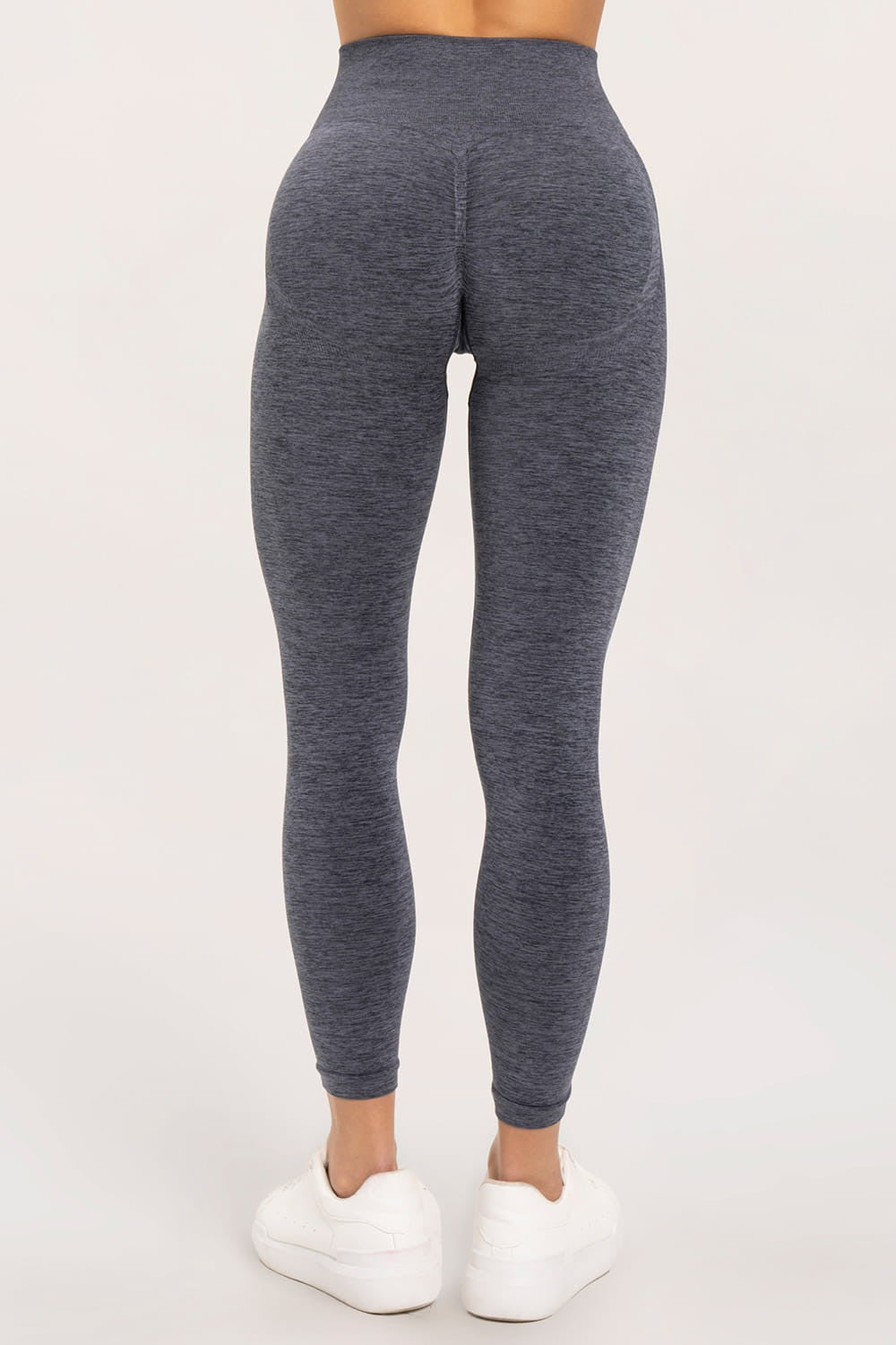 Tajice seamless push up dark grey