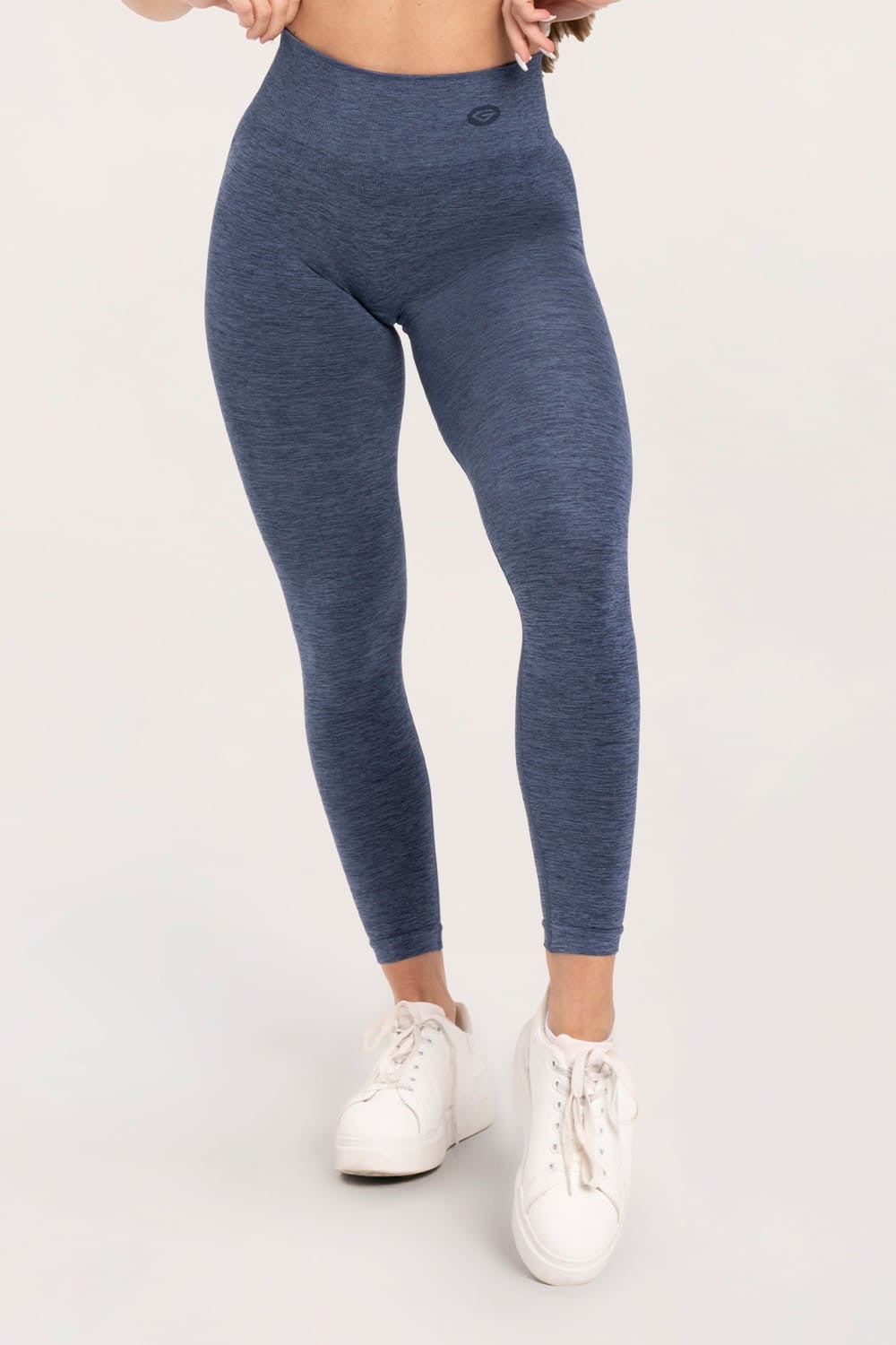 Tajice seamless deep push up dark blue