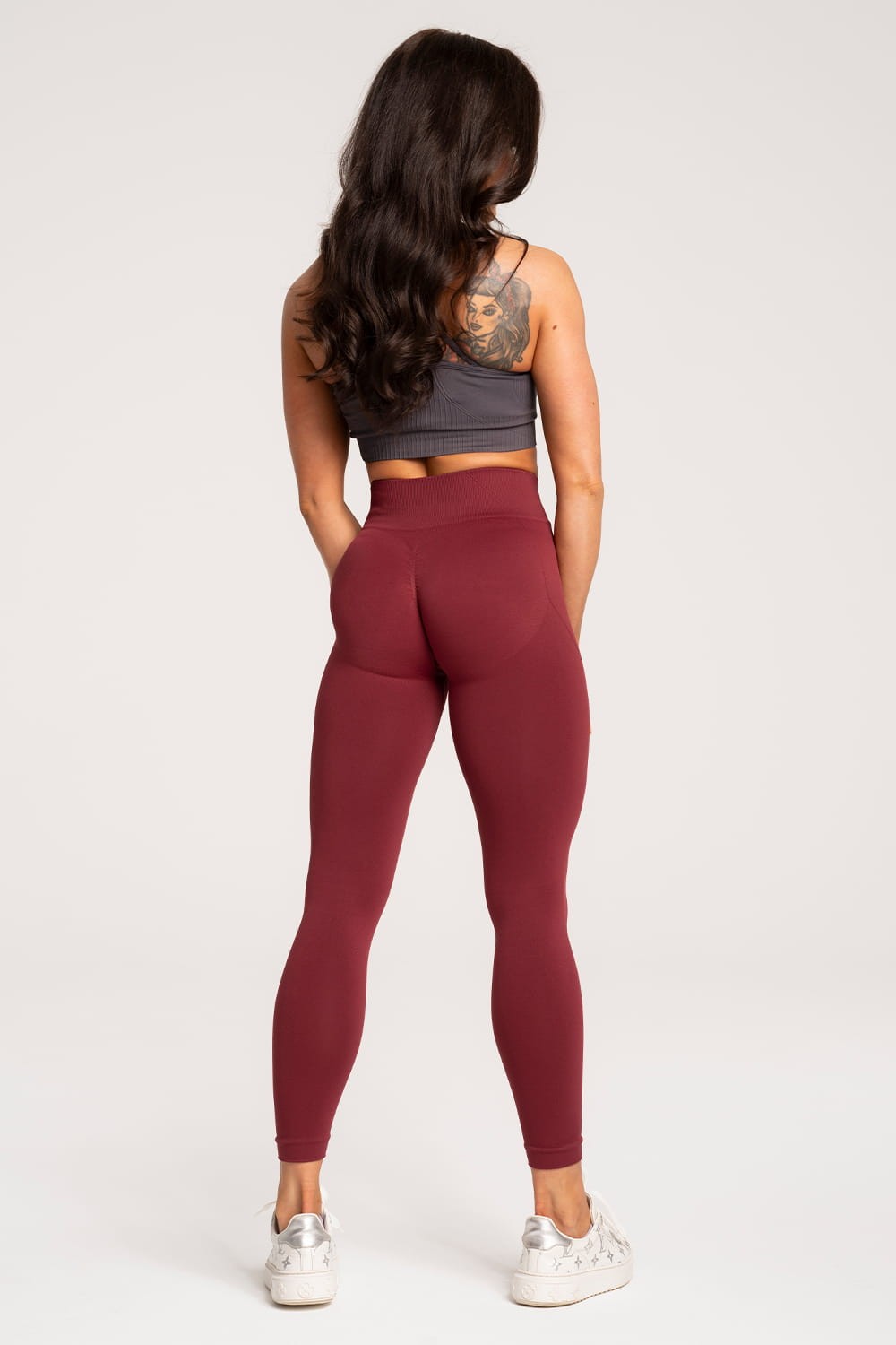 Tajice basic burgundy