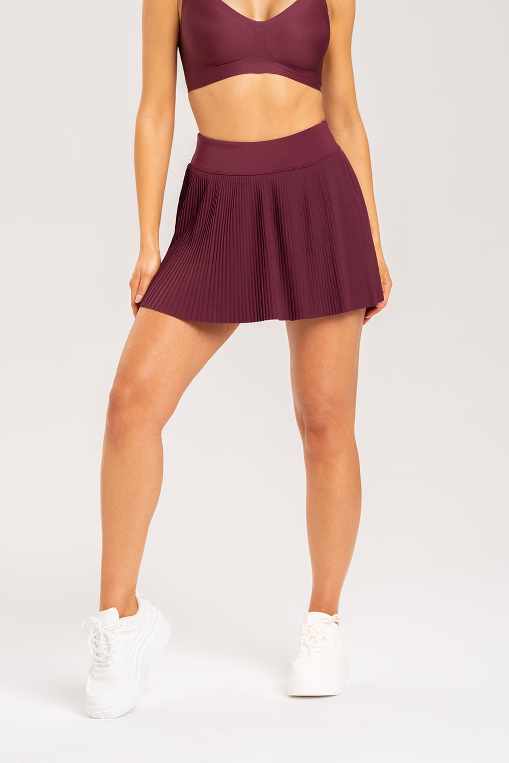 Suknjica Court burgundy
