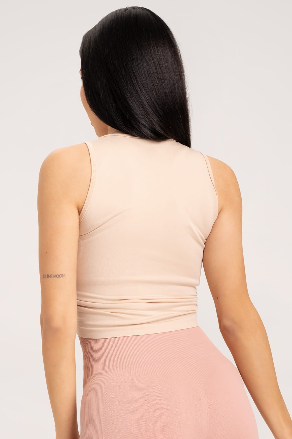 Nabrani top beige