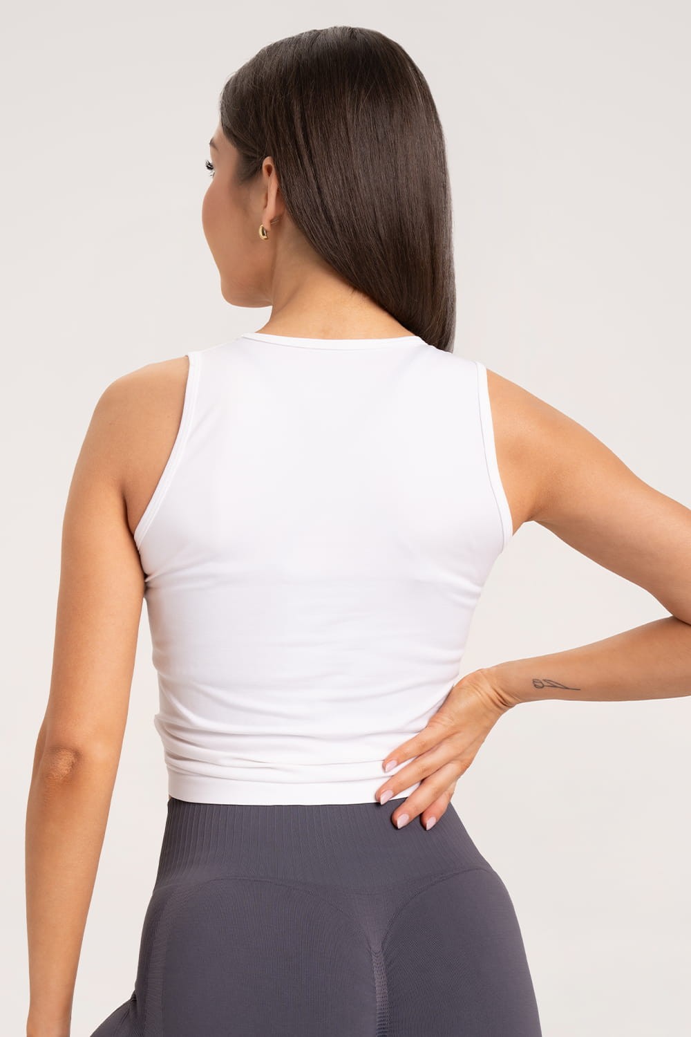 Nabrani top white