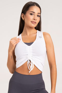 Top s nabiranjem white