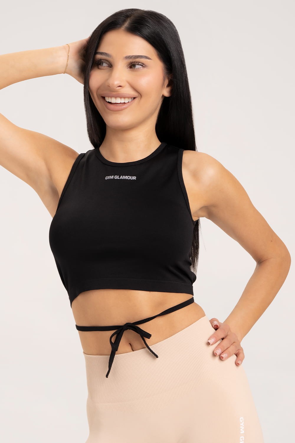 Top na vezanje black