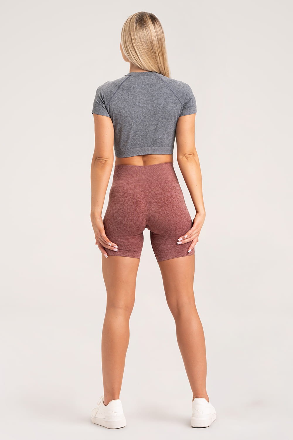Seamless kratke hlačice rose taupe
