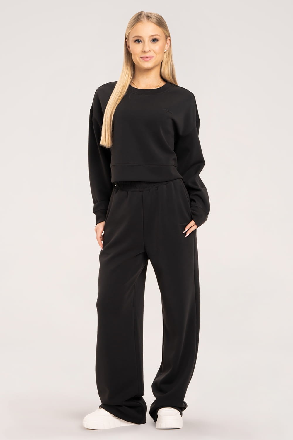 Hlače trenirke Smooth black