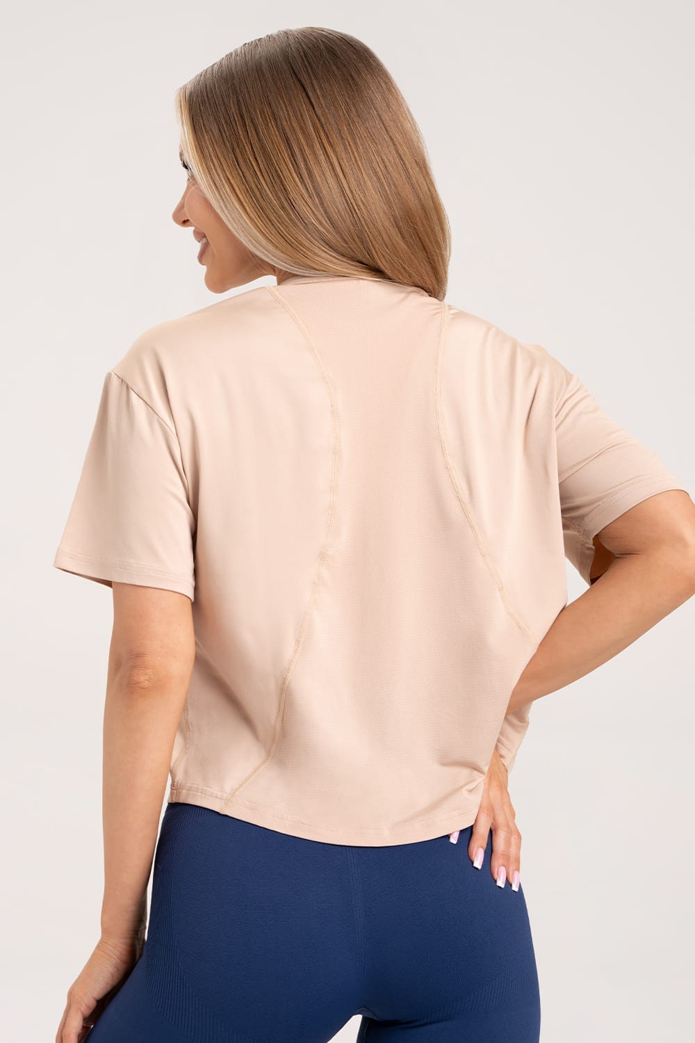 T-shirt sport beige
