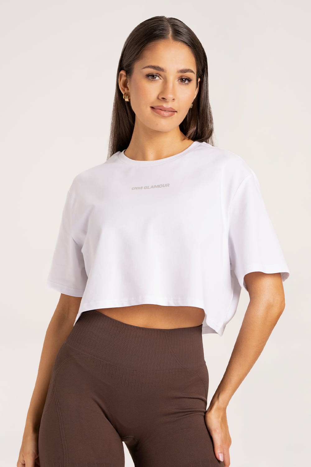 T-shirt boxy white