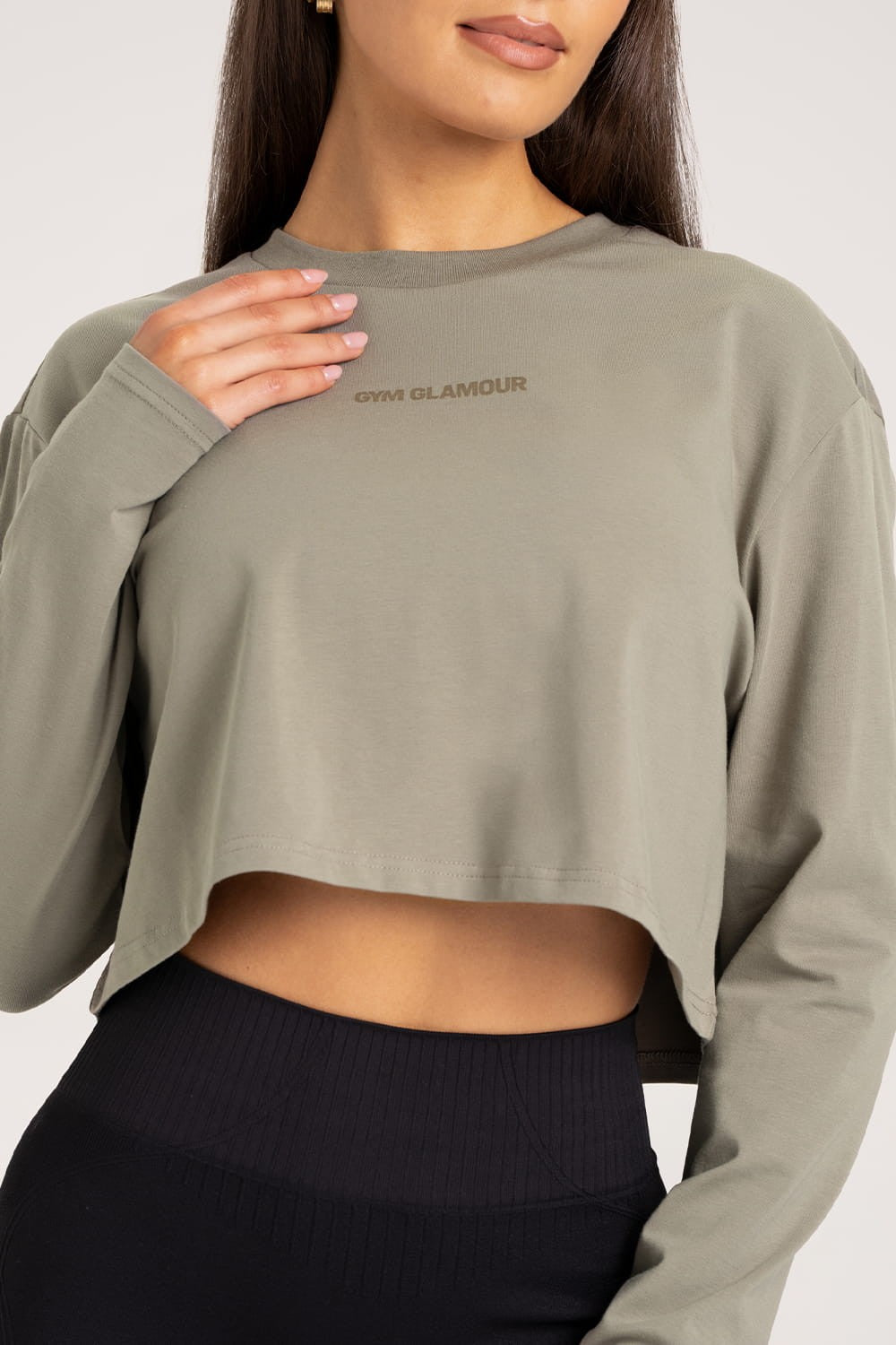 Longsleeve boxy safari