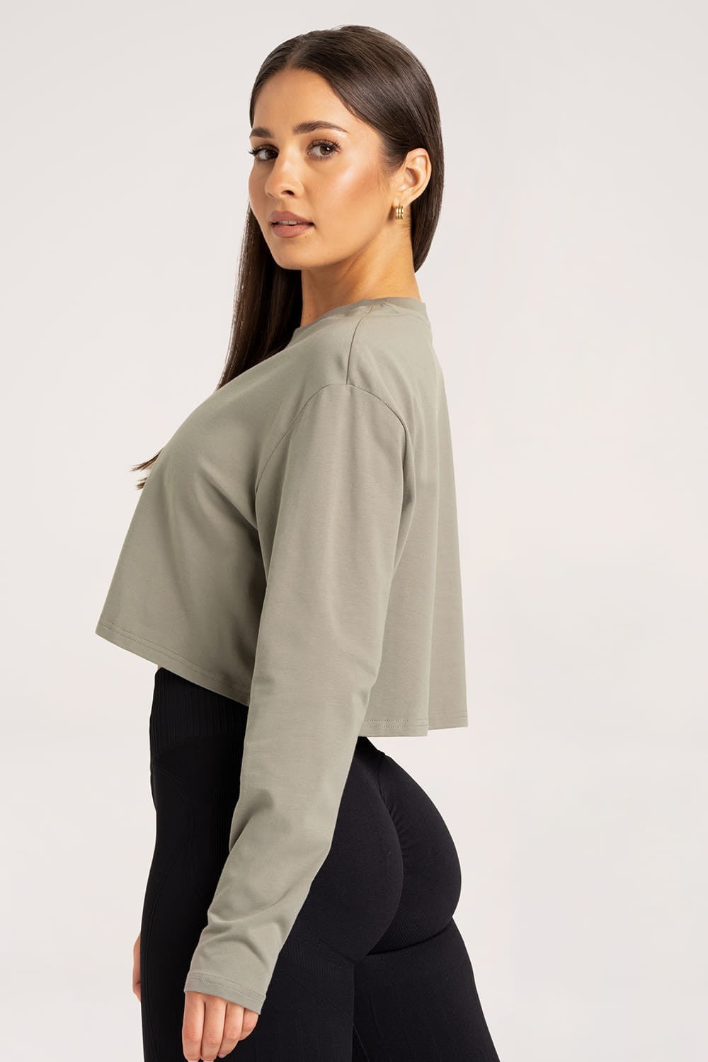 Longsleeve boxy safari