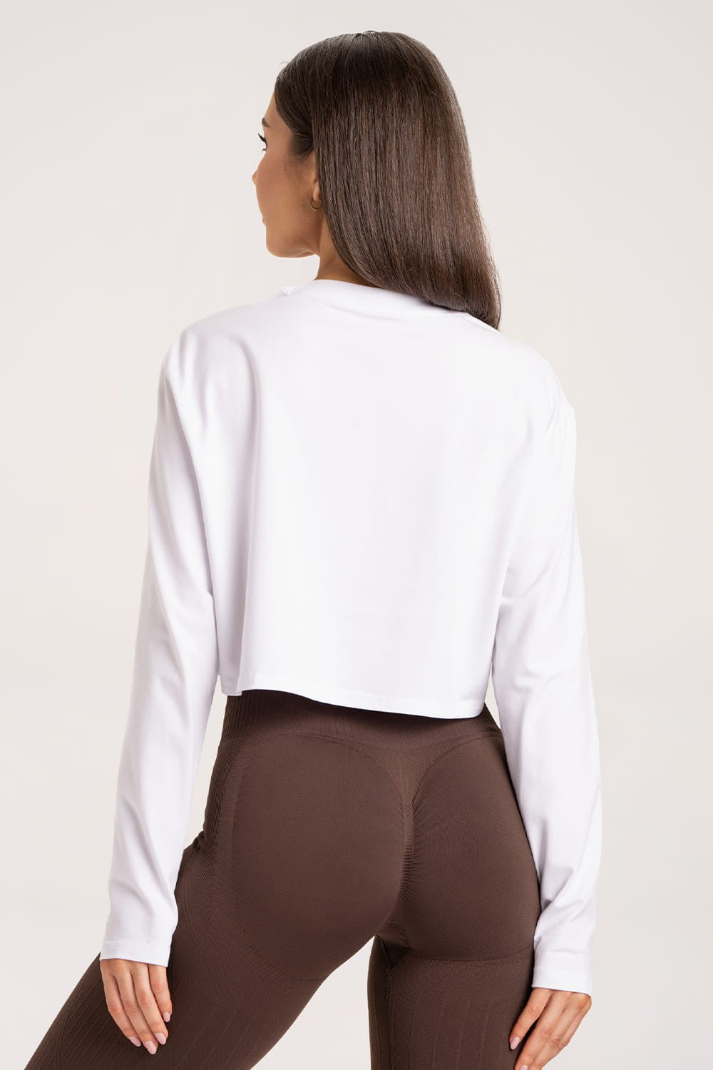 Longsleeve boxy white