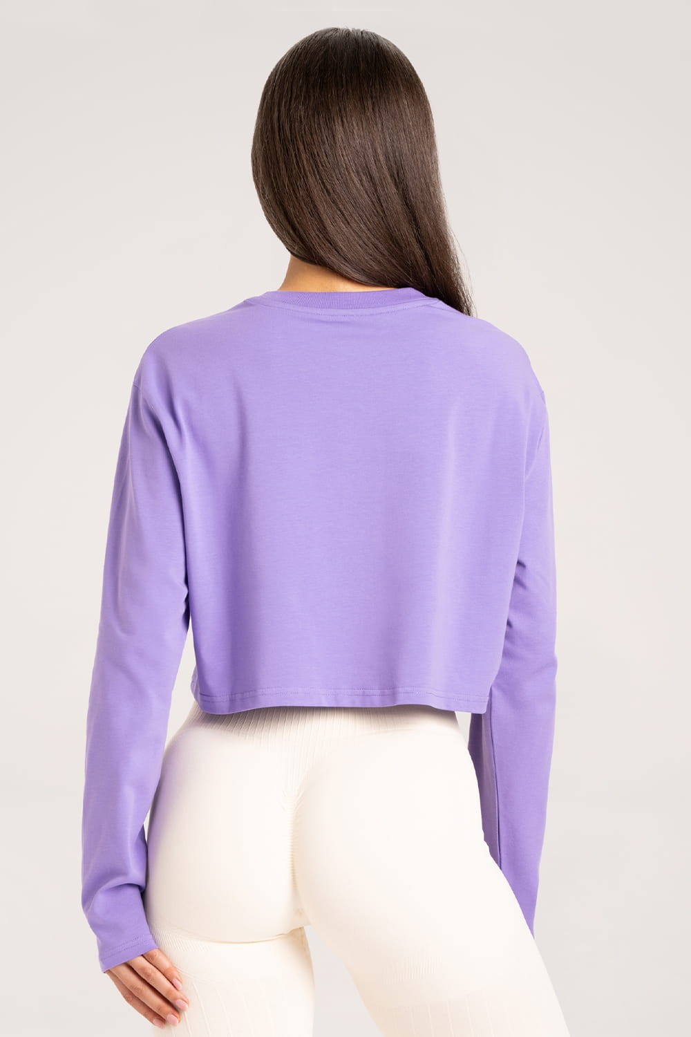 Longsleeve boxy lilac crush