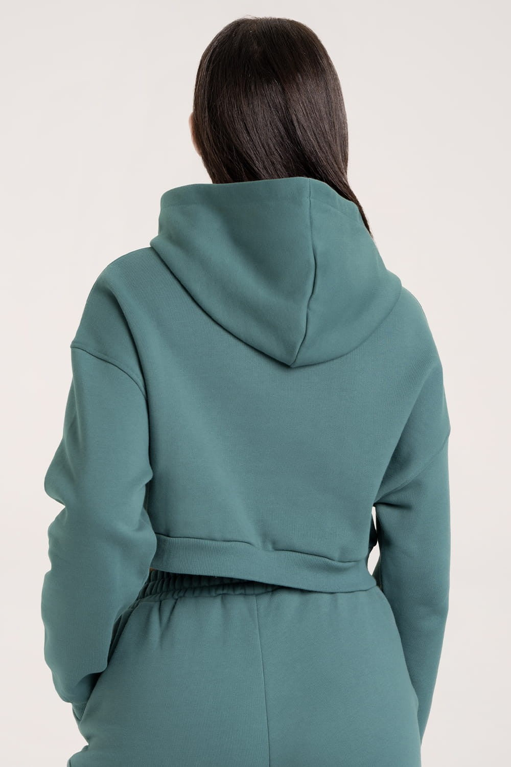 Crop hoodie Ocean Glow