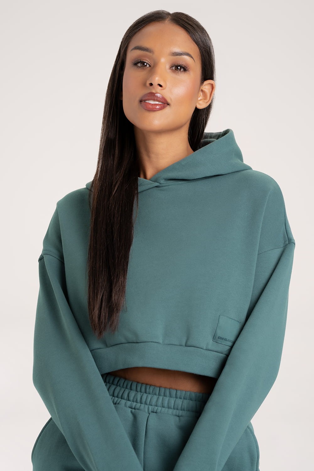 Crop hoodie Ocean Glow