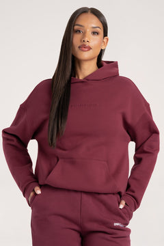 Hoodie Classic ruby