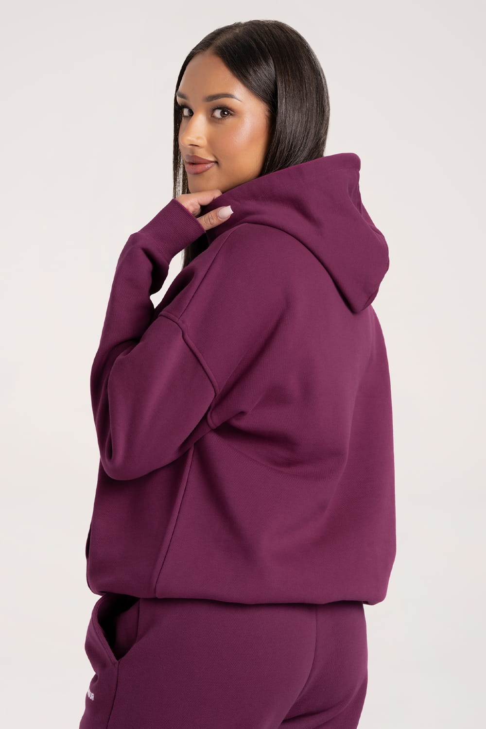 Hoodie Classic amaranth