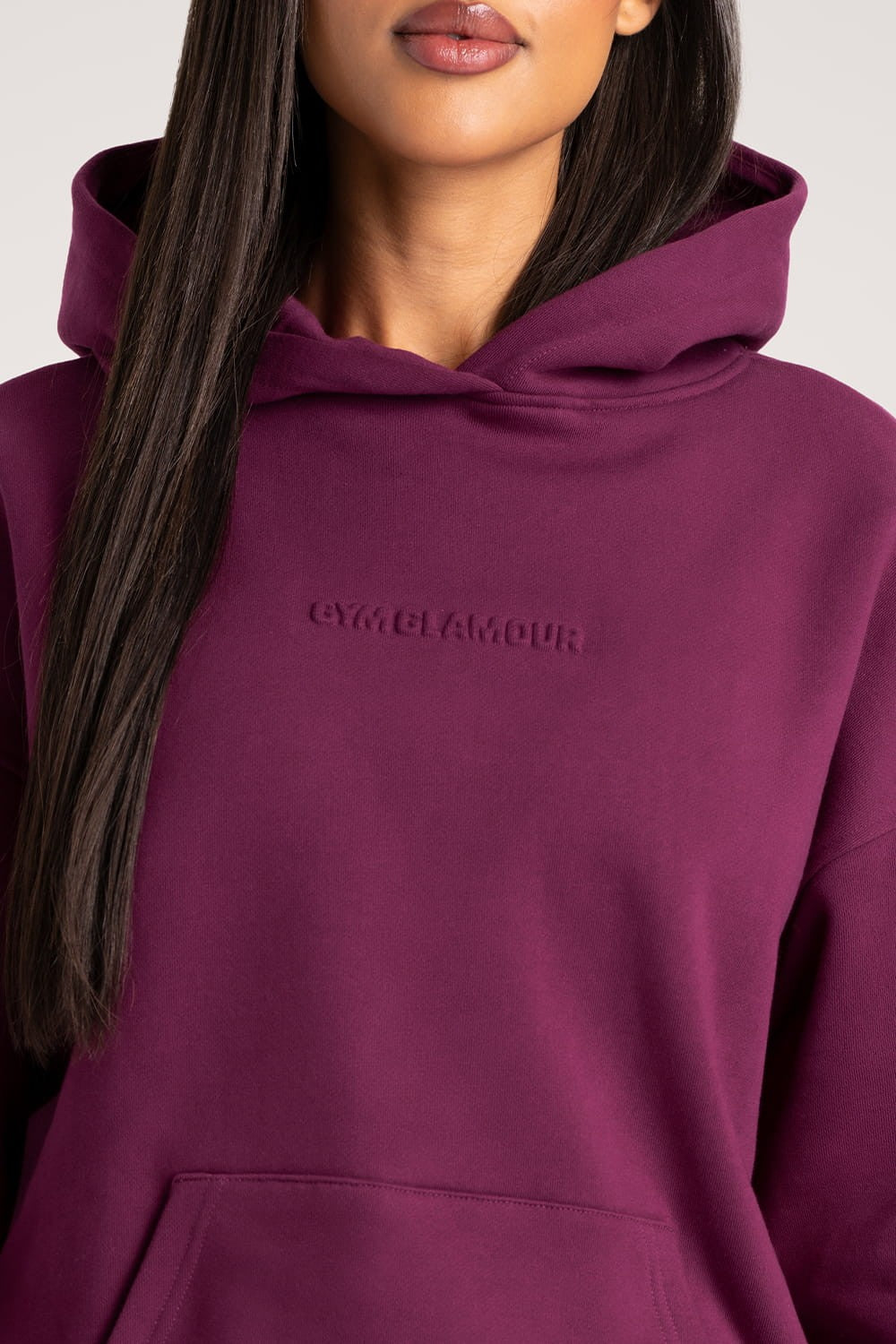 Hoodie Classic amaranth