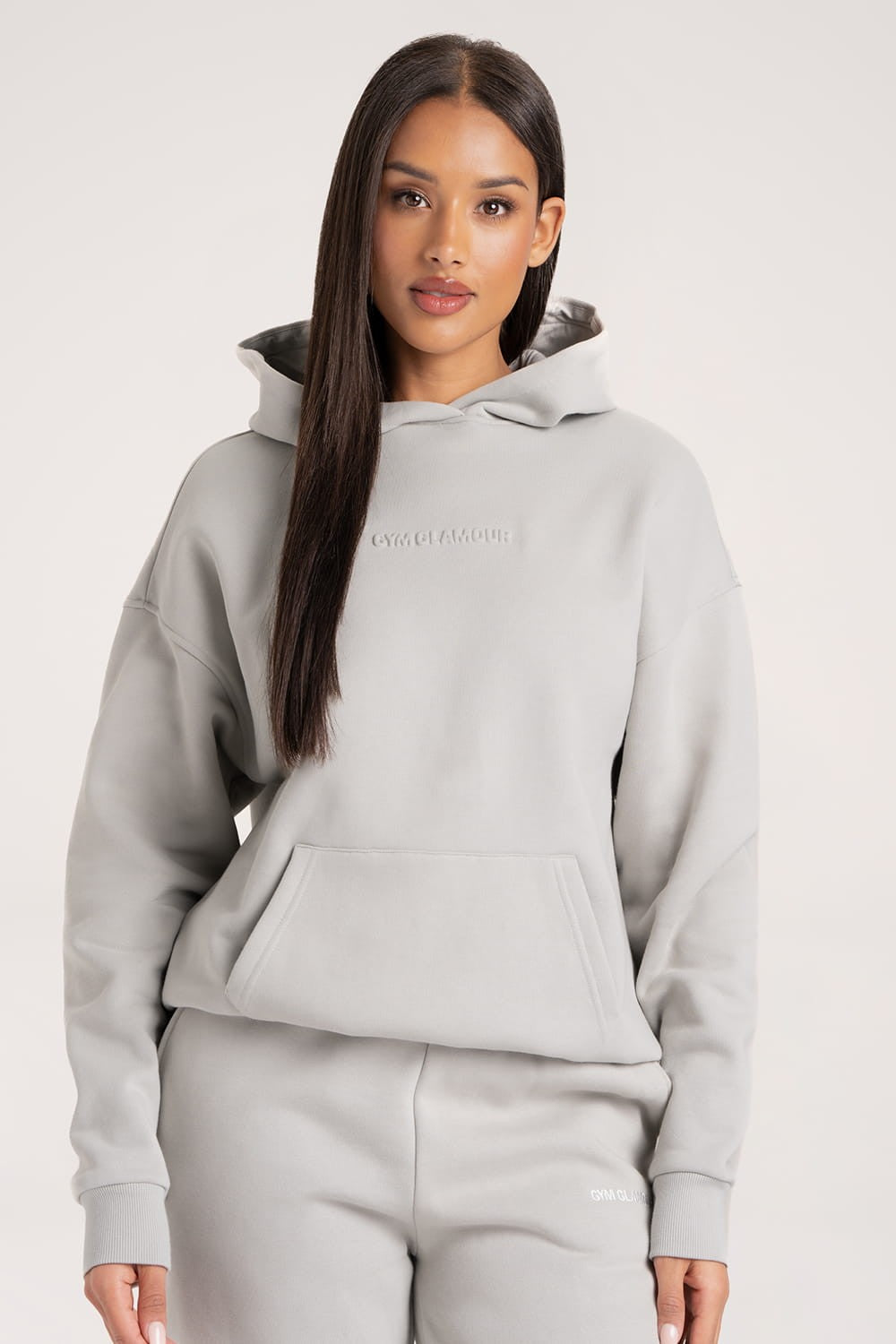 Hoodie Classic platinum