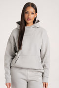 Hoodie Classic platinum