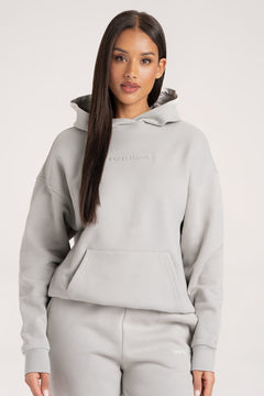 Hoodie Classic platinum