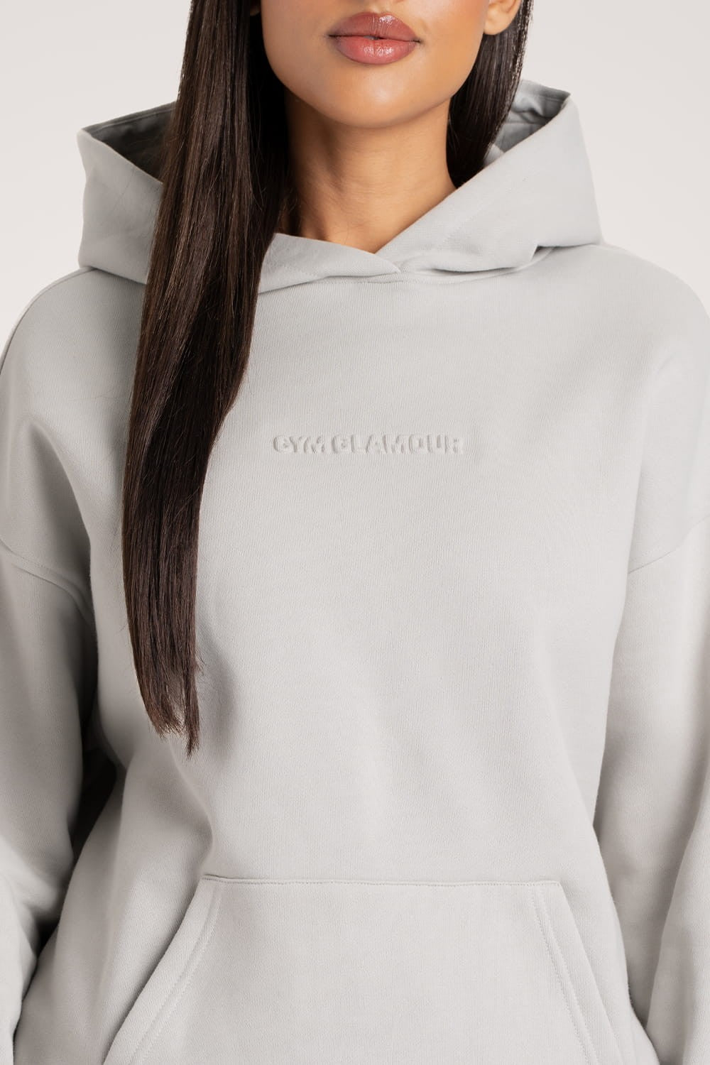 Hoodie Classic platinum