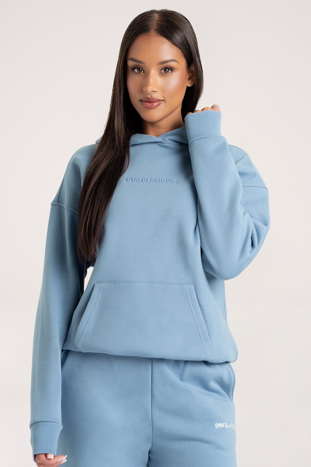 Majica s kapuljačom Classic sky blue