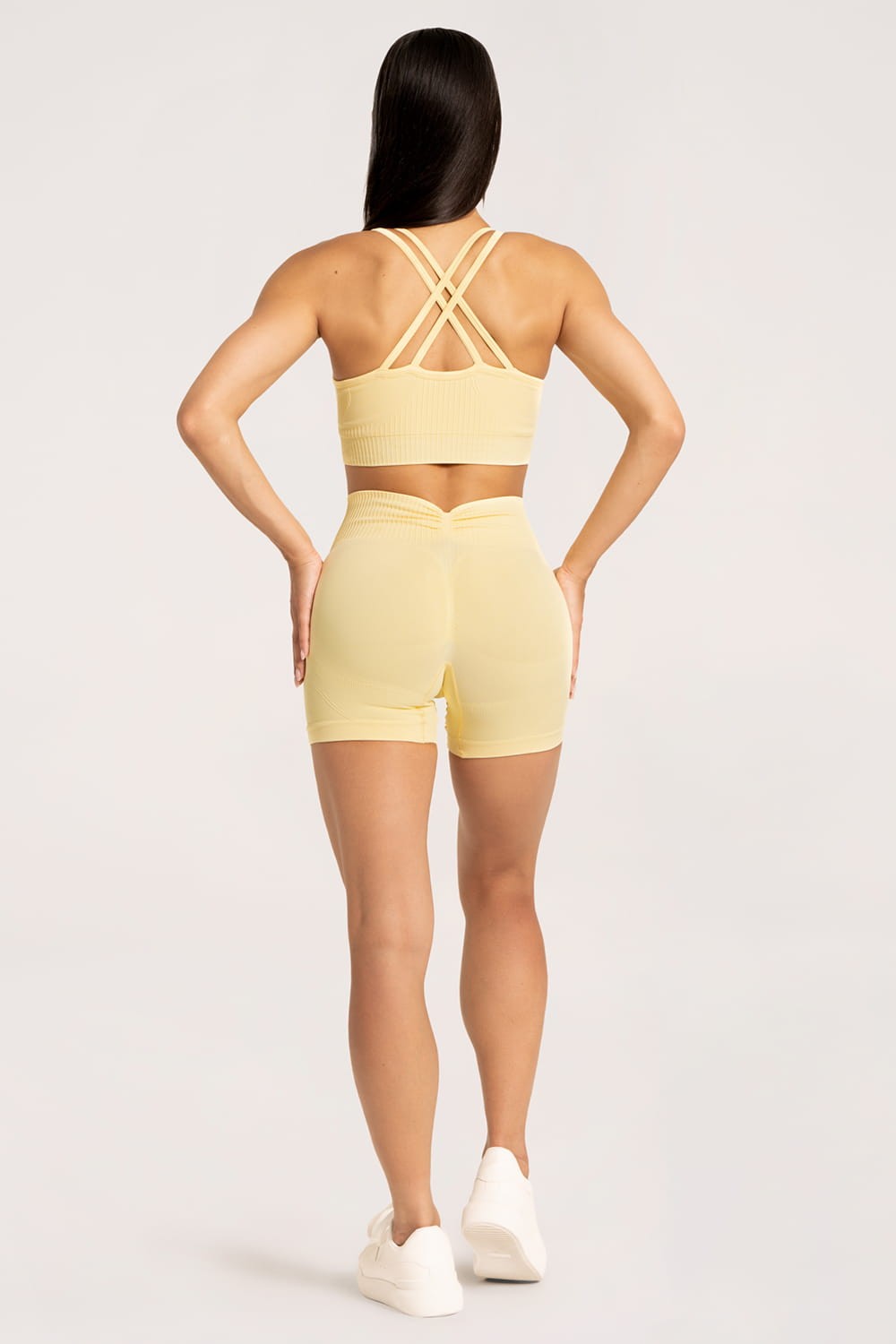 Kratke hlače deep push up 2.0 butter yellow