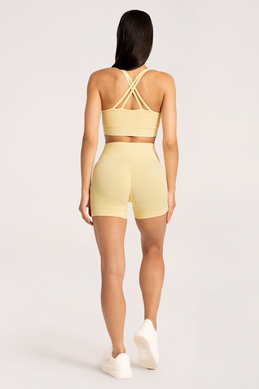 Kratke hlačice push up 2.0 butter yellow