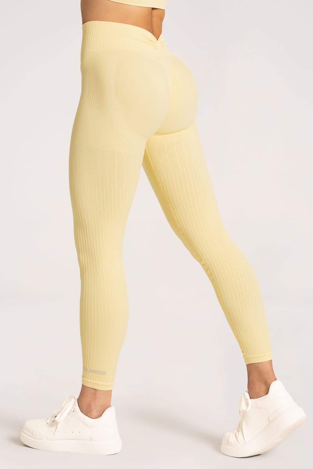 Tajice deep push up 2.0 butter yellow