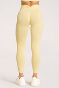 Tajice deep push up 2.0 butter yellow