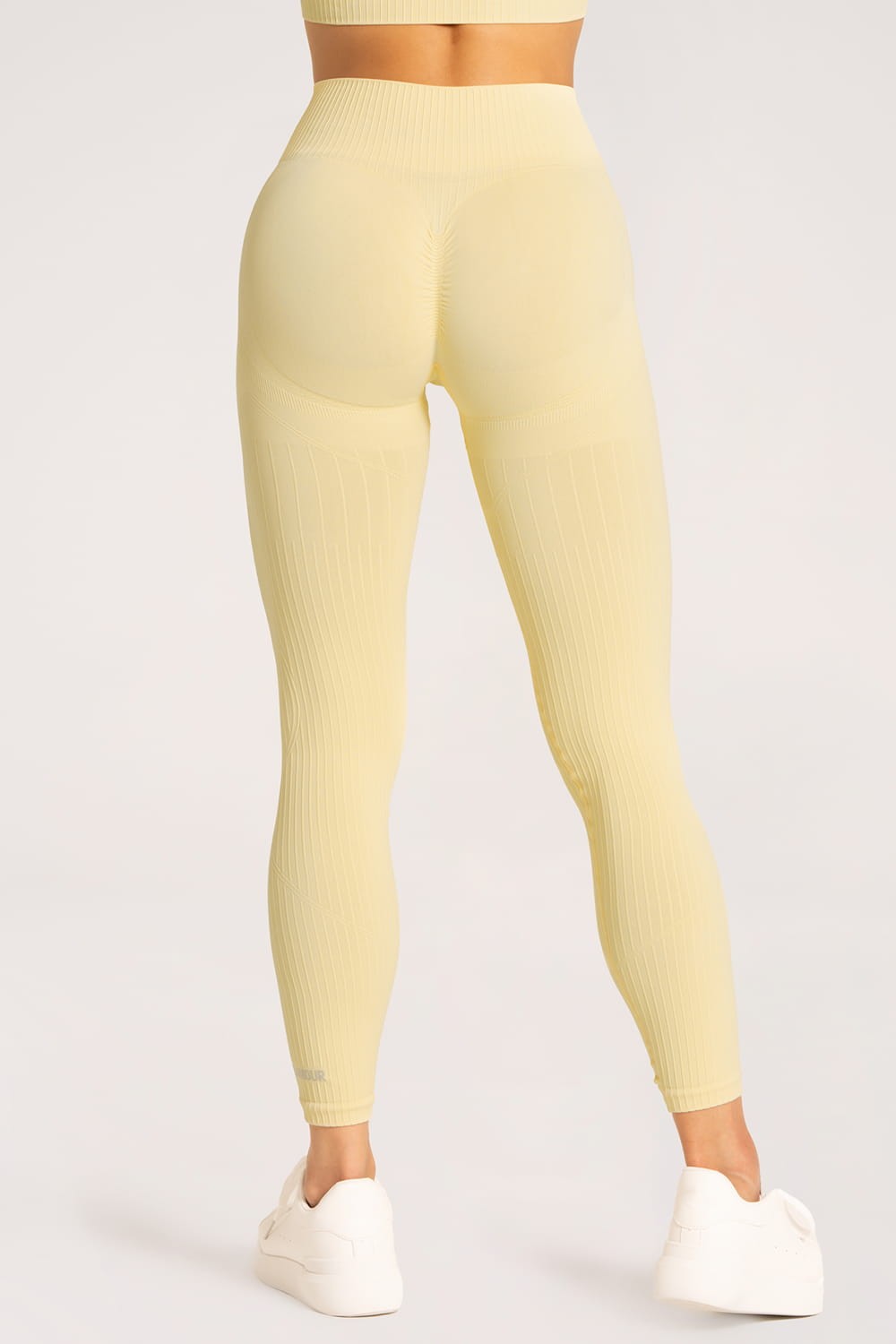 Tajice push up 2.0 butter yellow