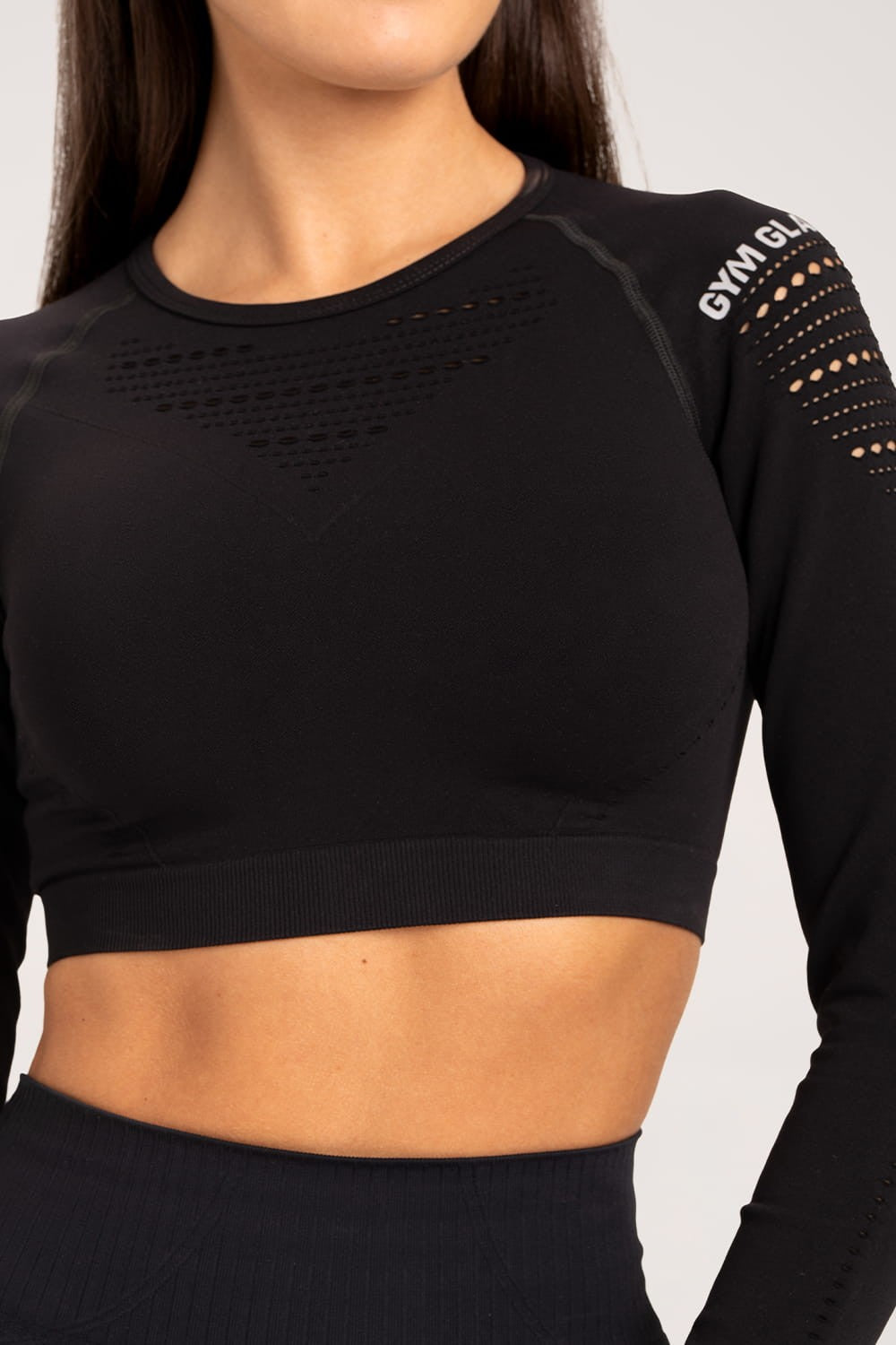 Bešavni crni rashguard