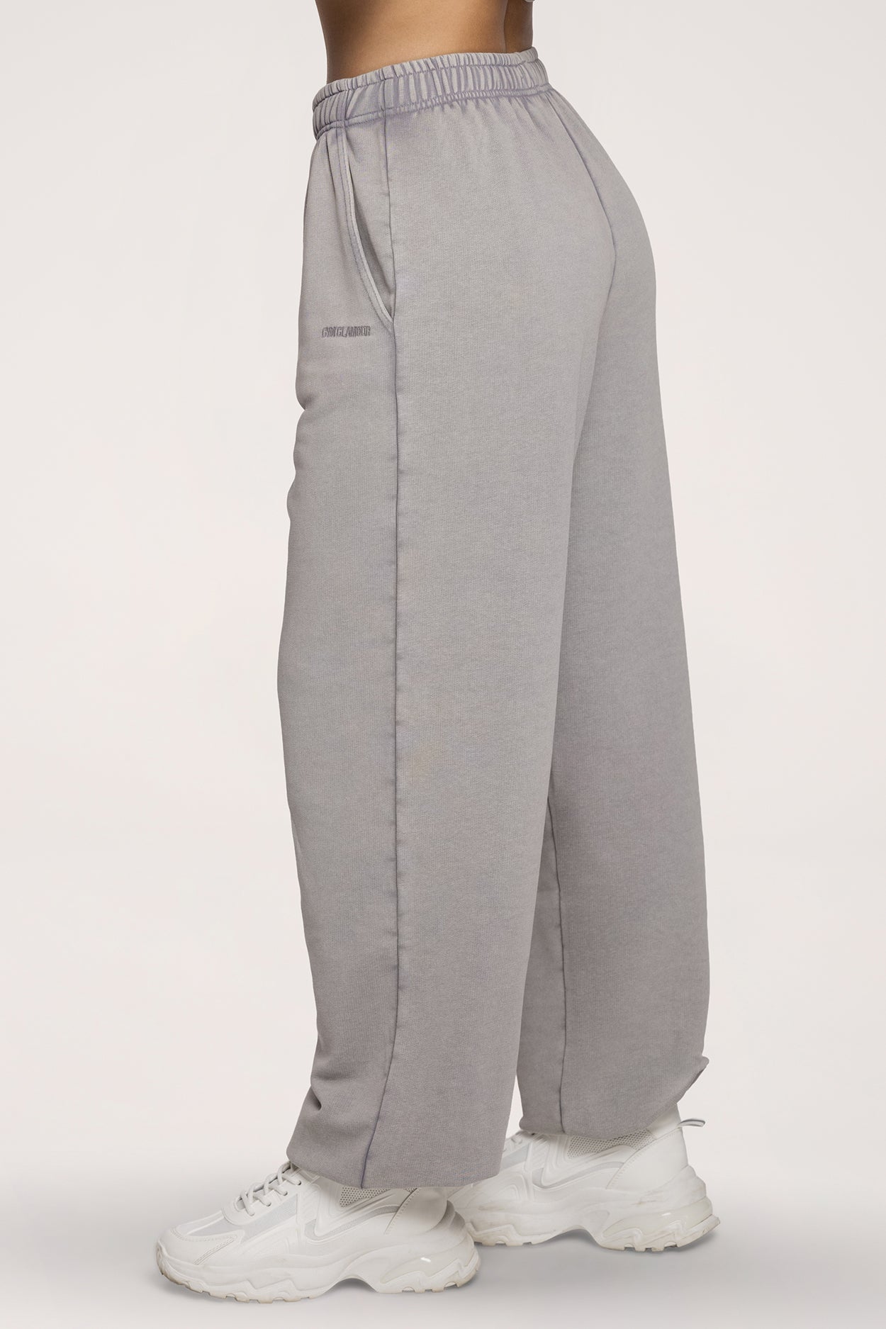 Trenirka s manžetom Easy light grey