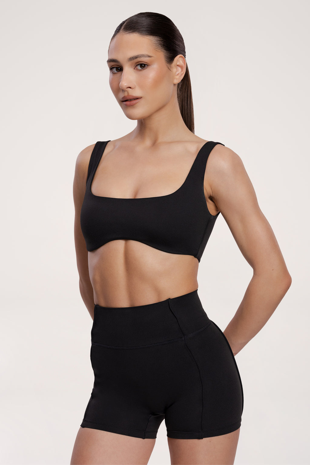 Sportski grudnjak pilates era black